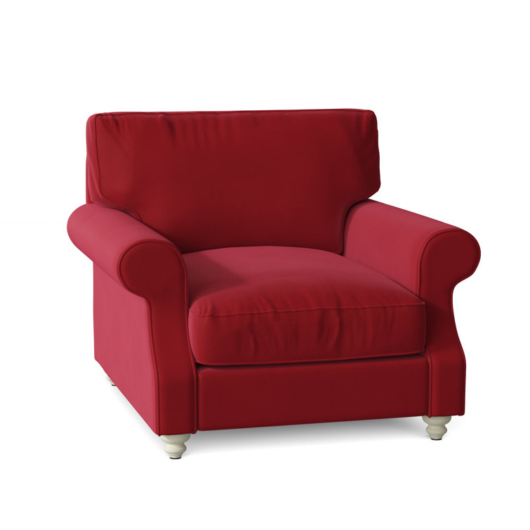Woburn Upholstered Armchair & Reviews Birch Lane